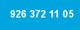 926 372 11 05 926 372 11 05